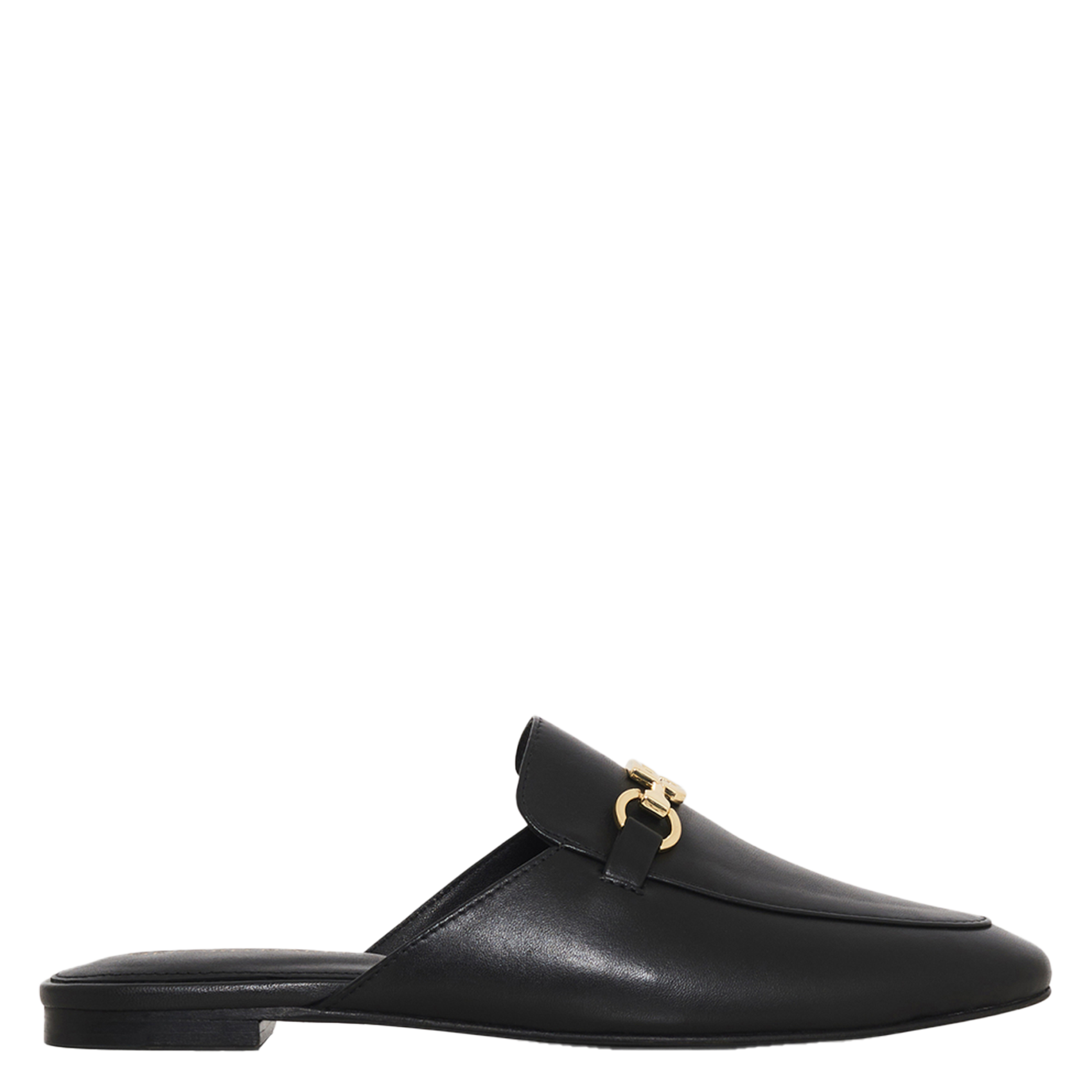 GERARD DAREL Solid leather open moccasins CHARLES Black