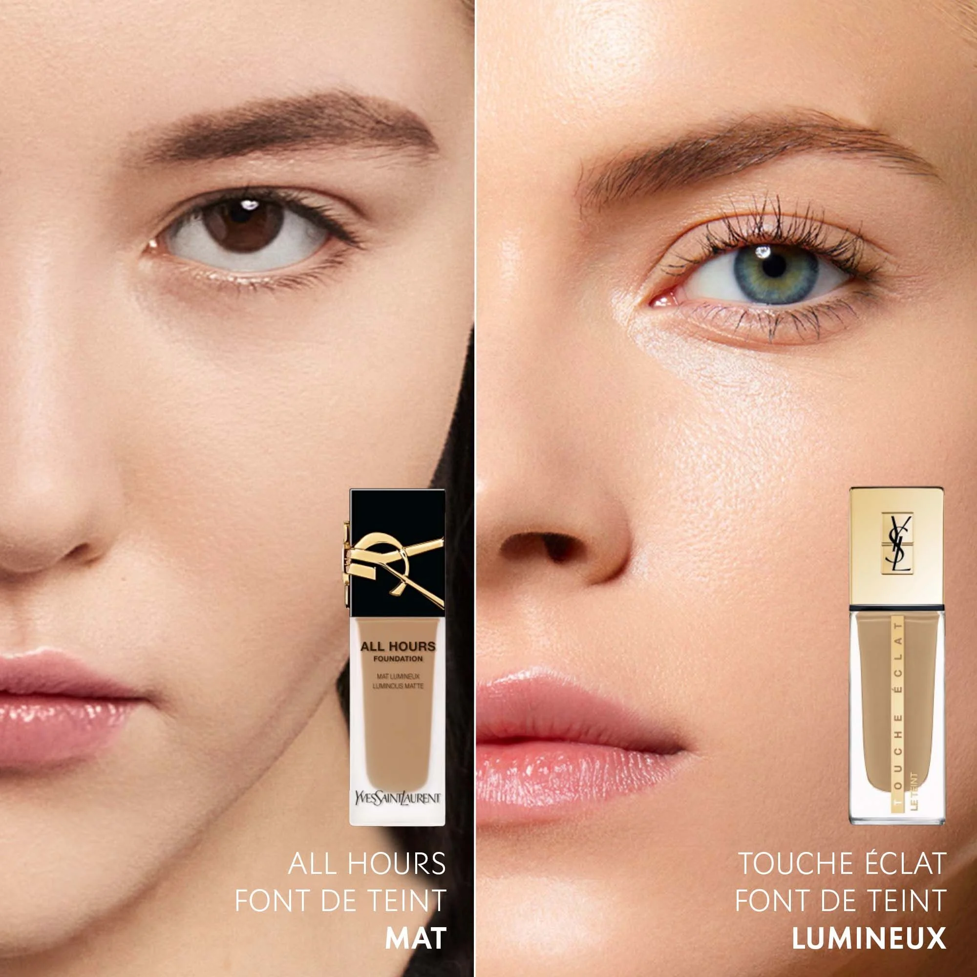 YVES SAINT LAURENT HIGH COVERAGE 24H* LUMINOUS MATTE FOUNDATION Lc6 5 YVES SAINT LAURENT HIGH COVERAGE 24H* LUMINOUS MATTE FOUNDATION Lc6