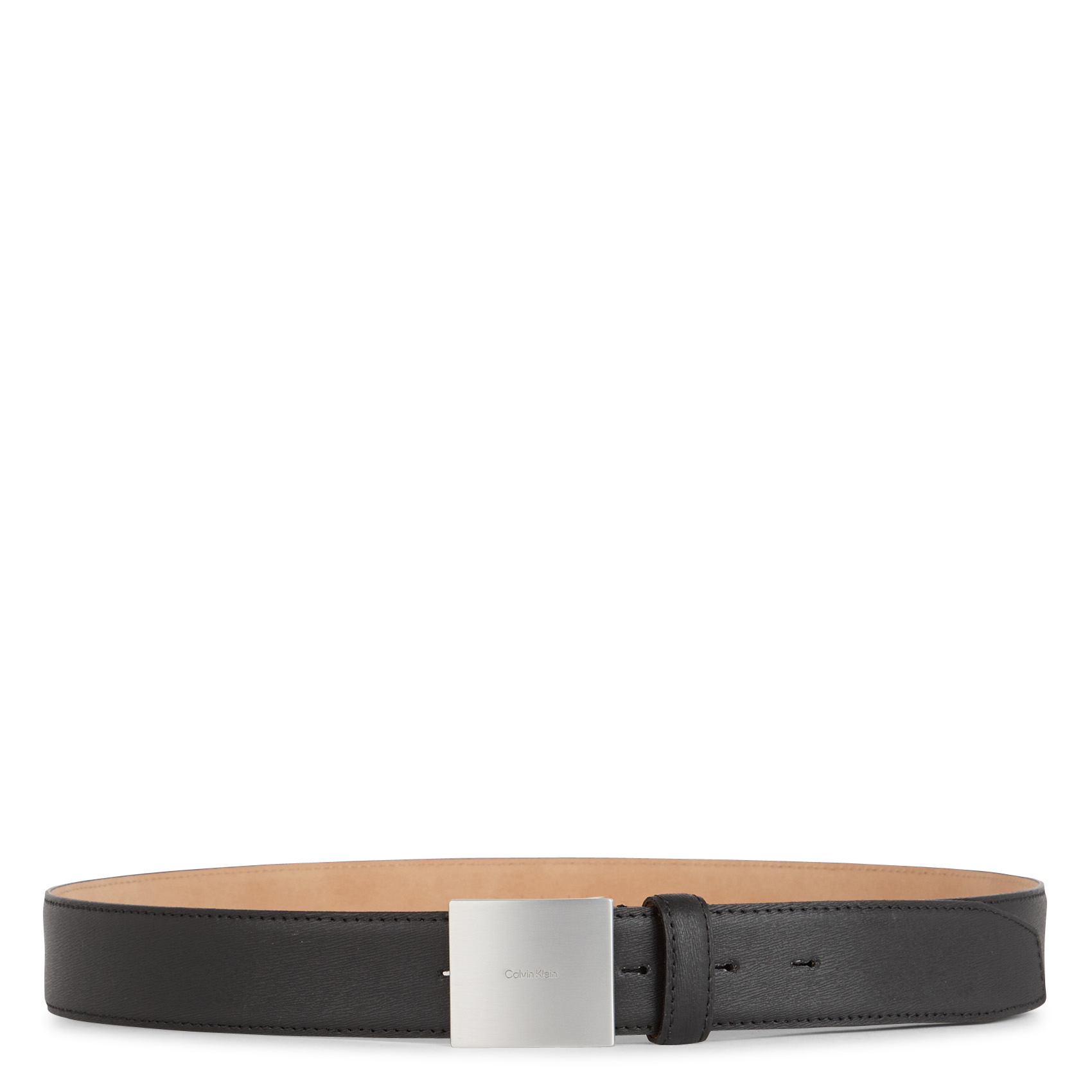 CALVIN KLEIN - Buckle closure. - Width: 3Â cm. Black