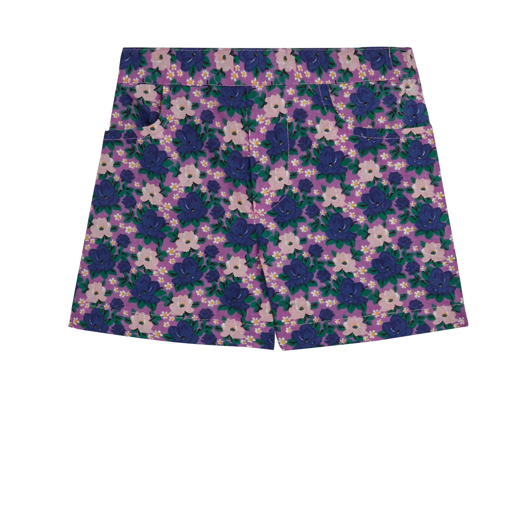LUCAS DU TERTRE Short en coton Purple