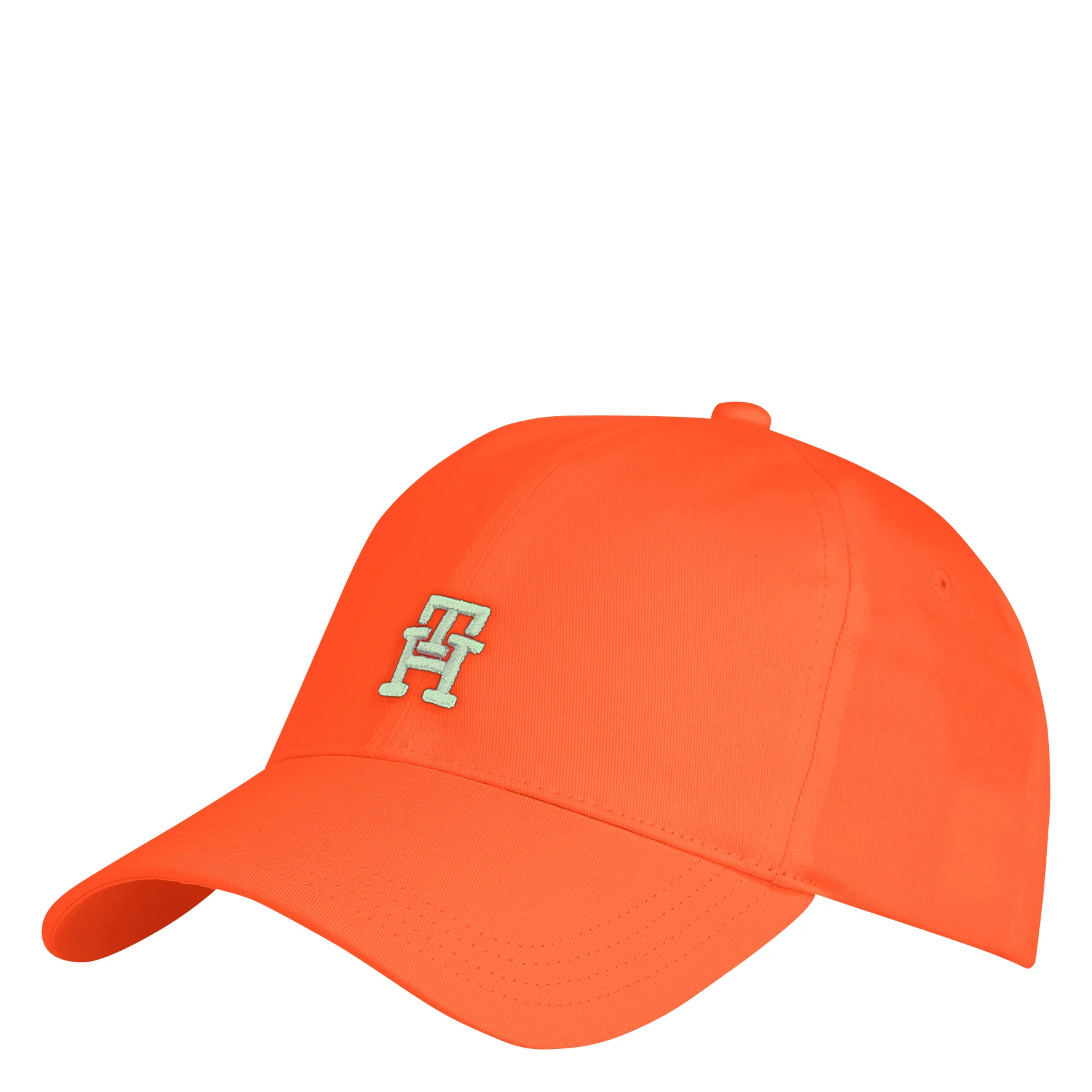 TOMMY HILFIGER Organic cotton monogram cap Orange
