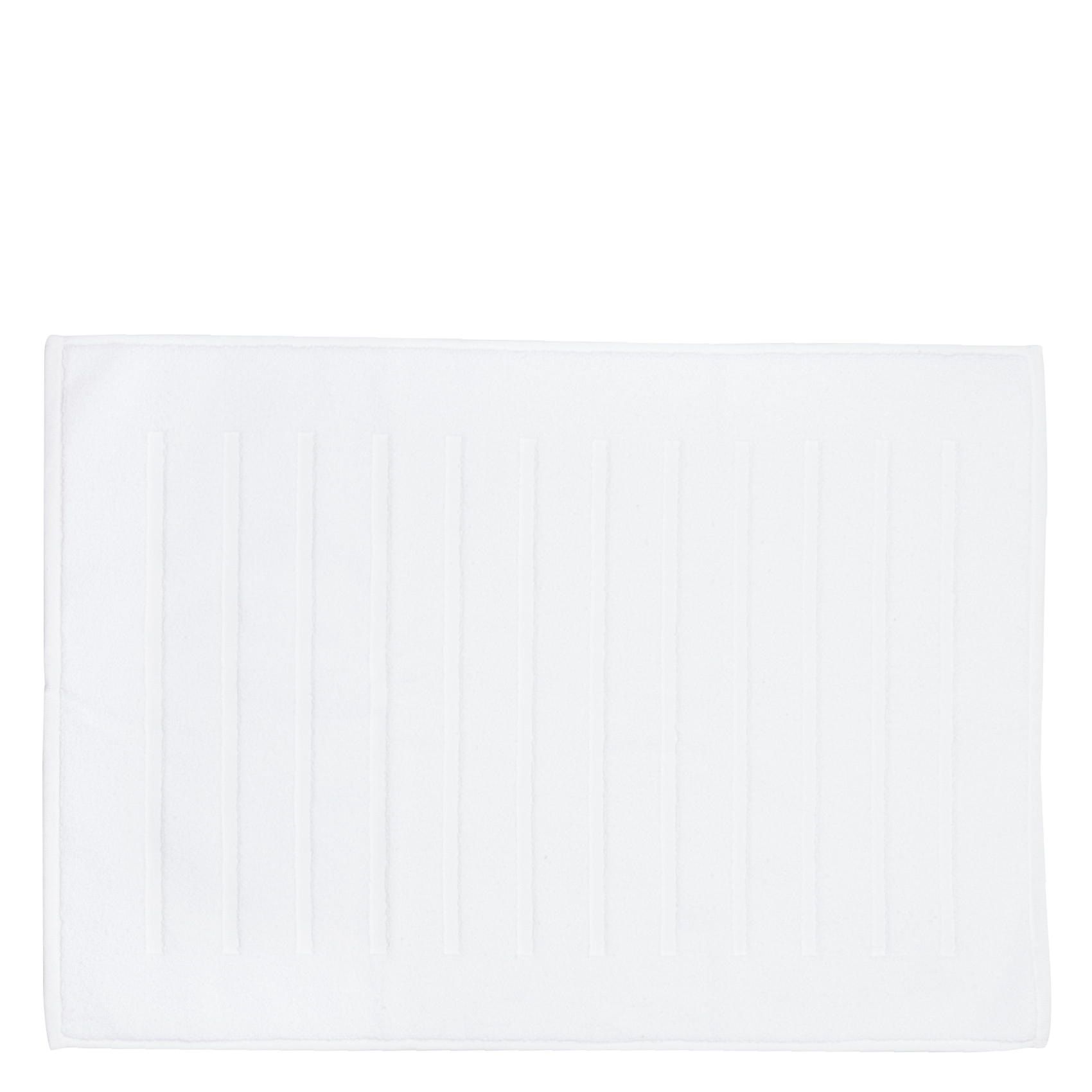 AU PRINTEMPS PARIS MAISON Cotton bath mat White