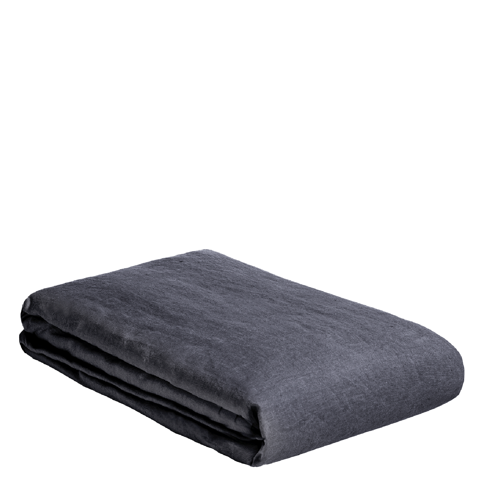 AU PRINTEMPS PARIS MAISON Washed linen duvet cover HC LIN Grey