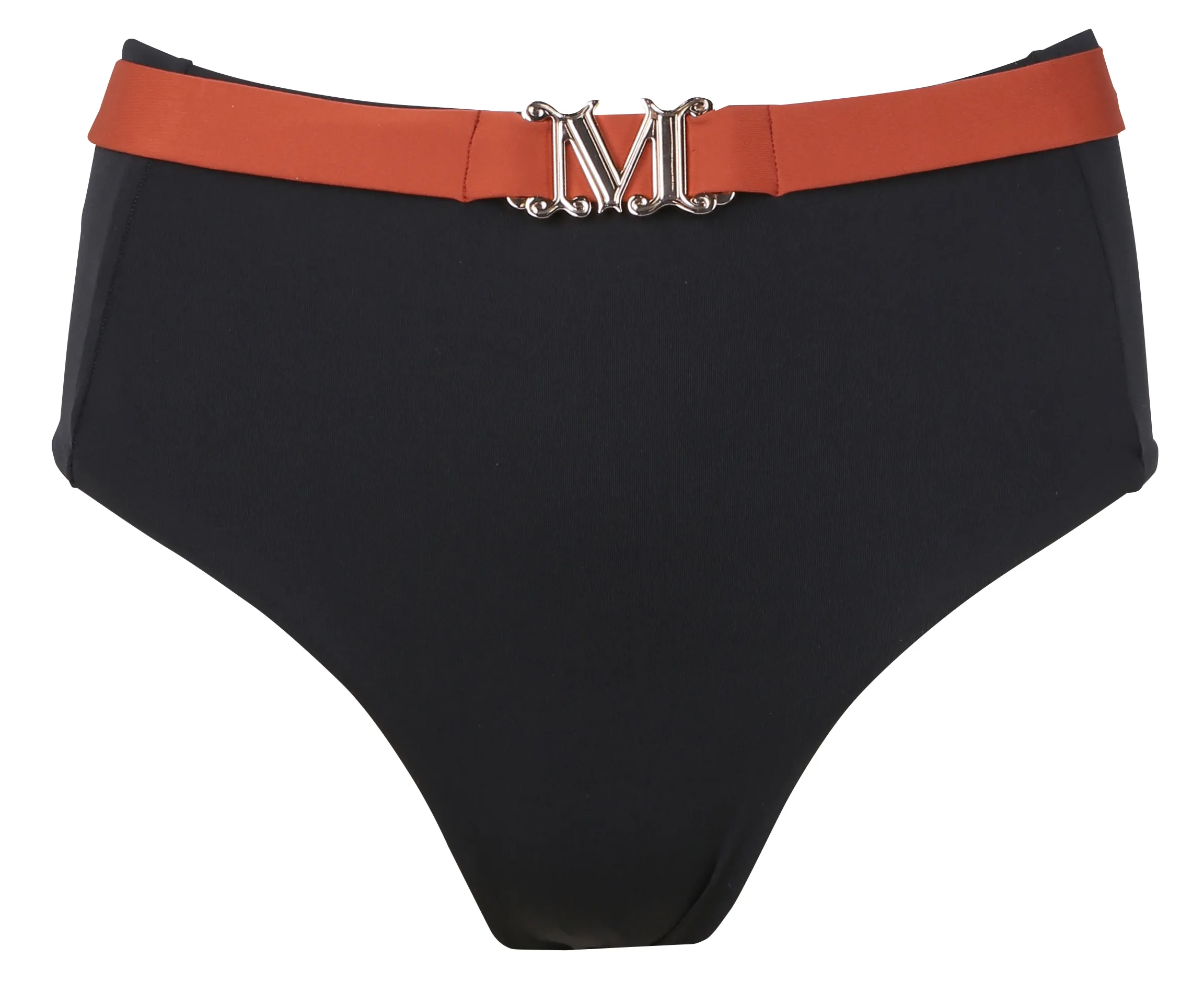 MAX MARA LEISURE High-waisted bikini bottoms SMILLA Black