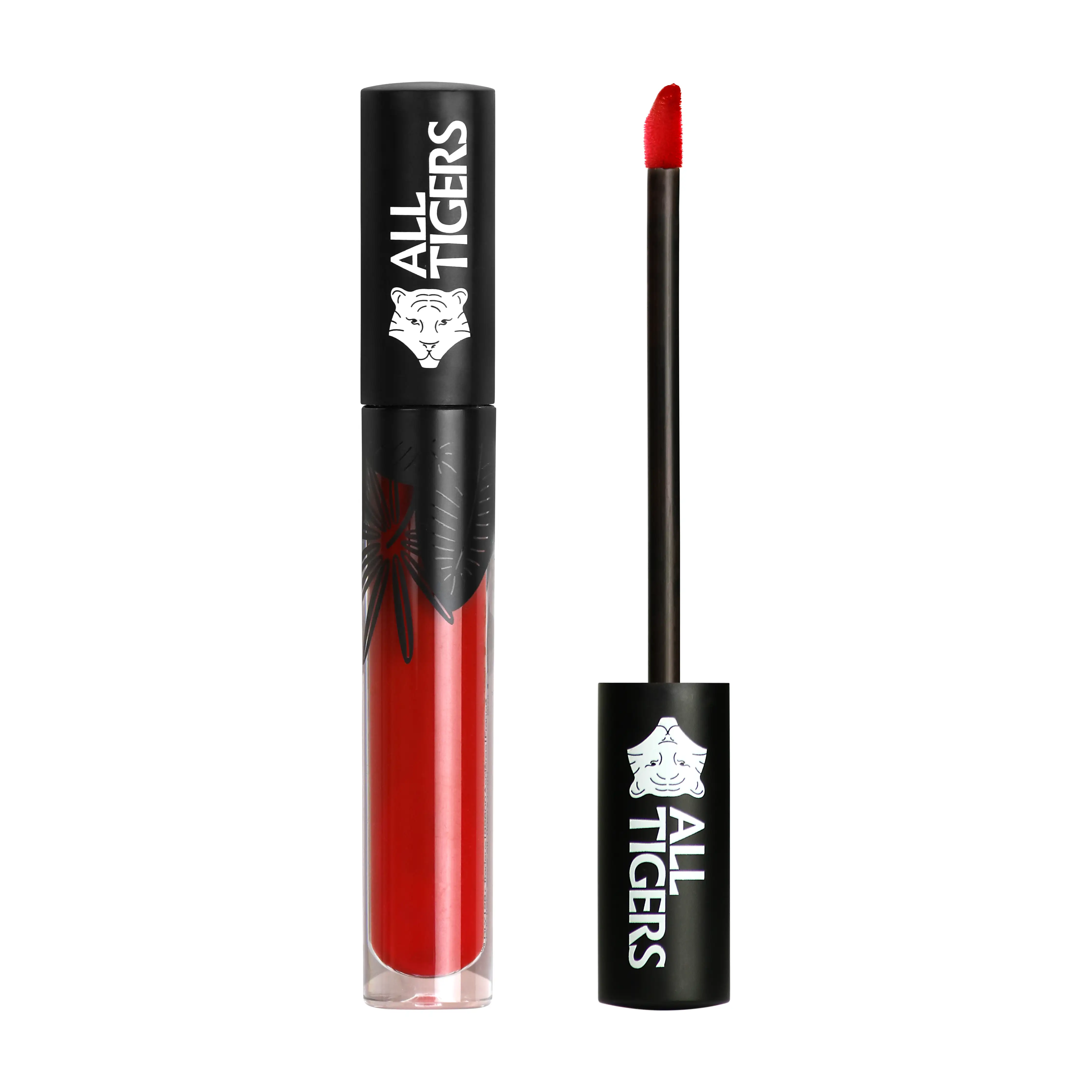 ALL TIGERS Natural & vegan gloss 818 rouge glossy "build your empire" 1 ALL TIGERS Natural & vegan gloss 818 rouge glossy "build your empire"