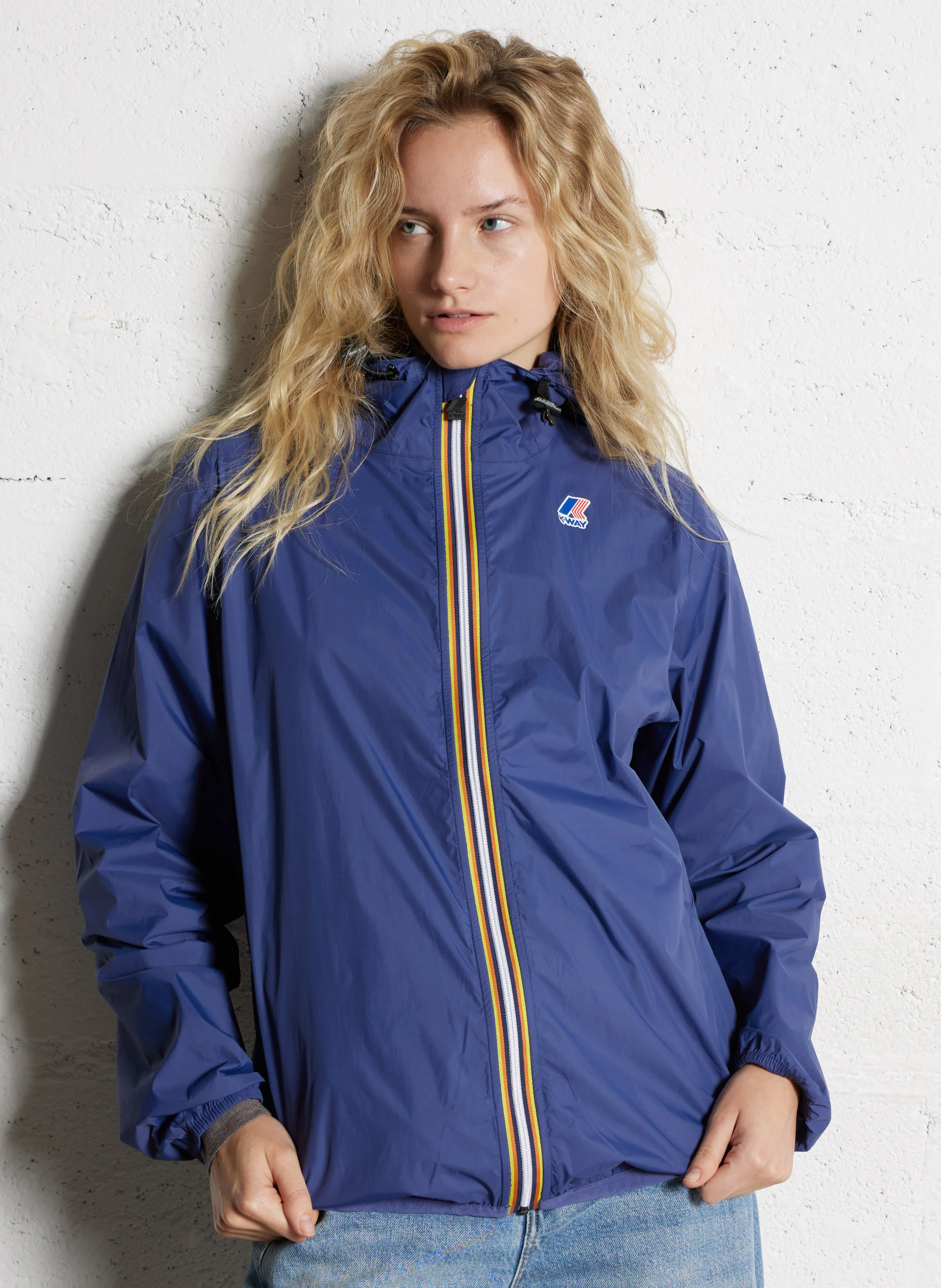K-WAY Windbreaker LE VRAI 4.0 CLAUDE Blue
