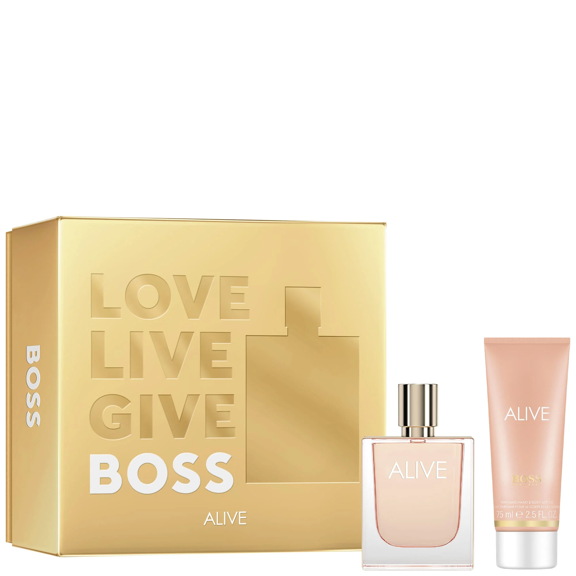 HUGO BOSS Alive EDP 50 ml + Body Lotion 75 ml Christmas Gift Set 2022 No color