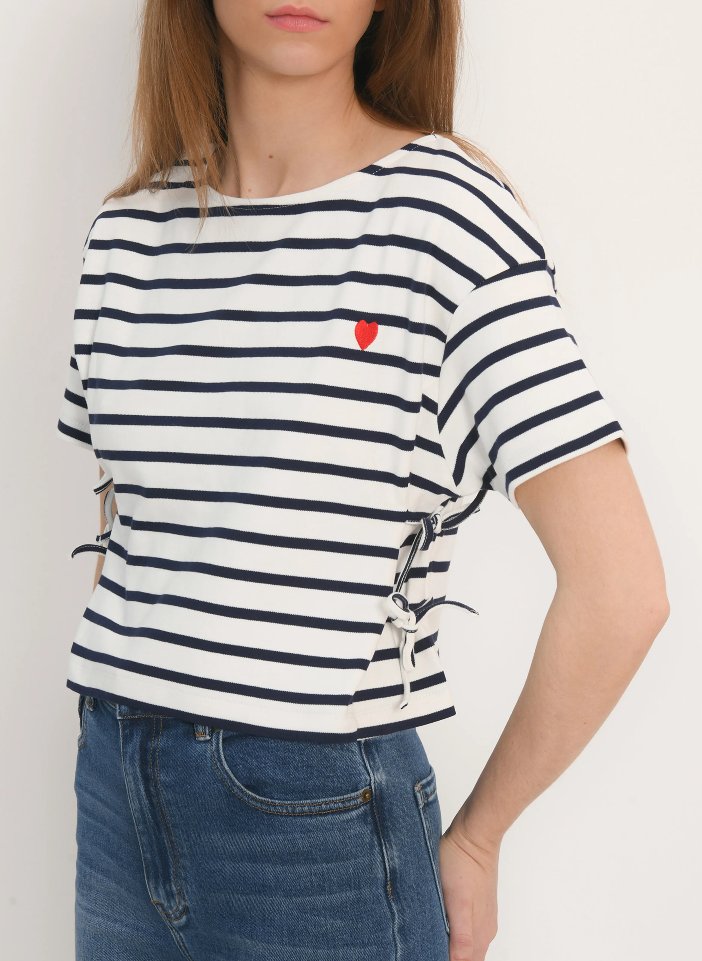 KOOKAI Short oversized cotton t-shirt ANDI White
