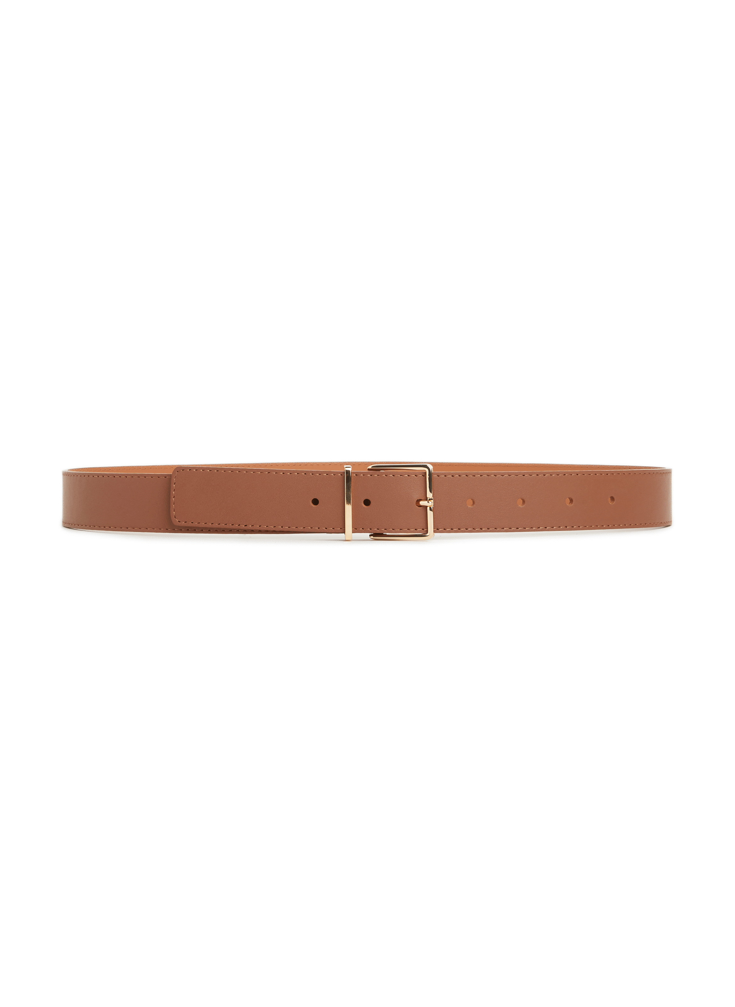 SAISON 1865 Leather western belt Brown