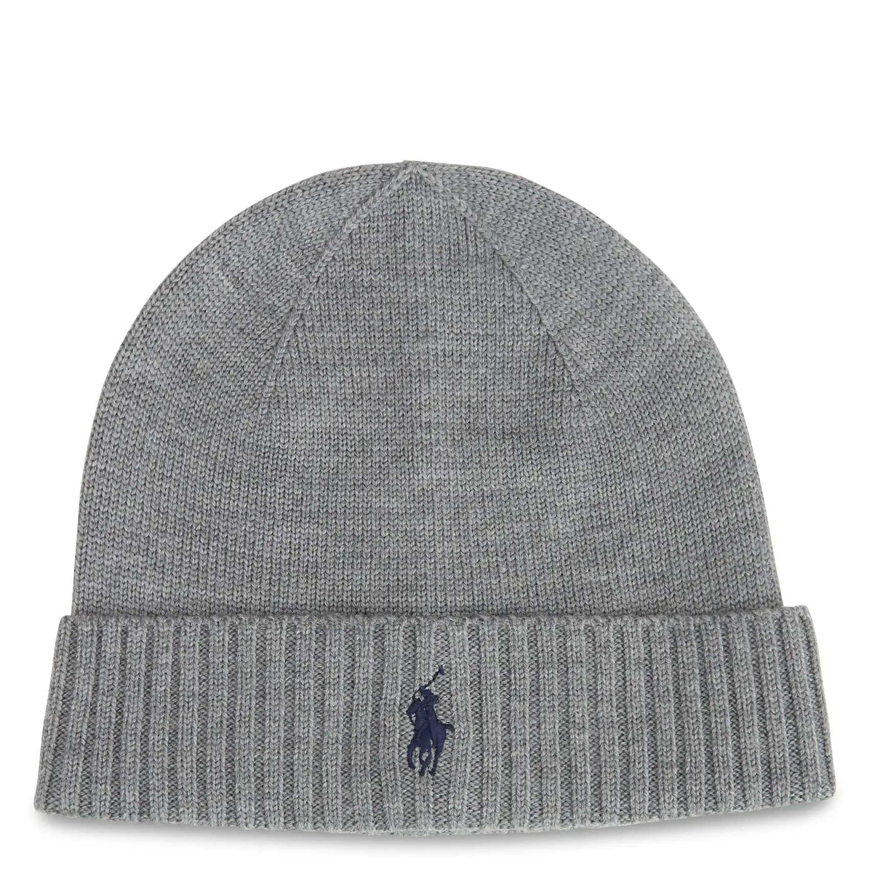 POLO RALPH LAUREN Merino wool beanie Grey