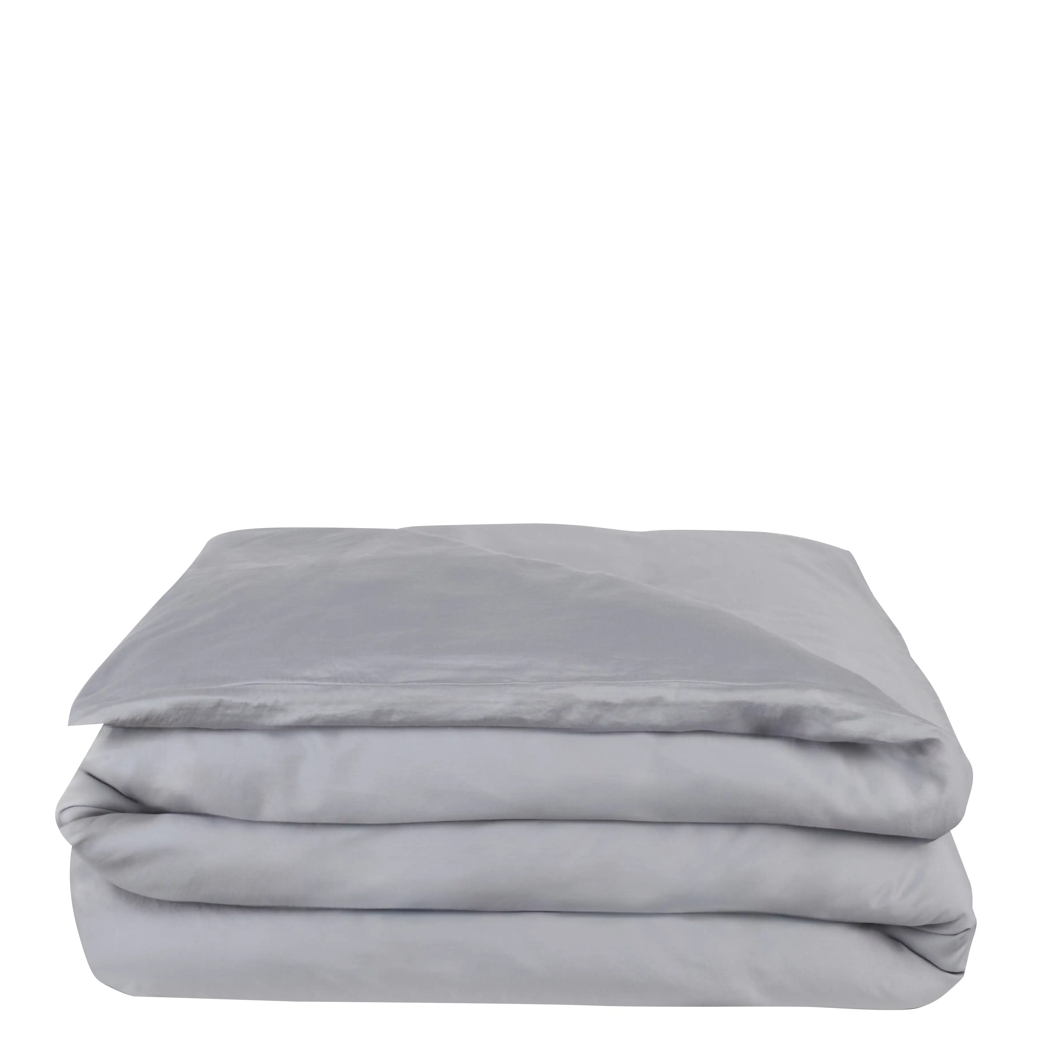 AU PRINTEMPS PARIS MAISON Cotton duvet cover Grey