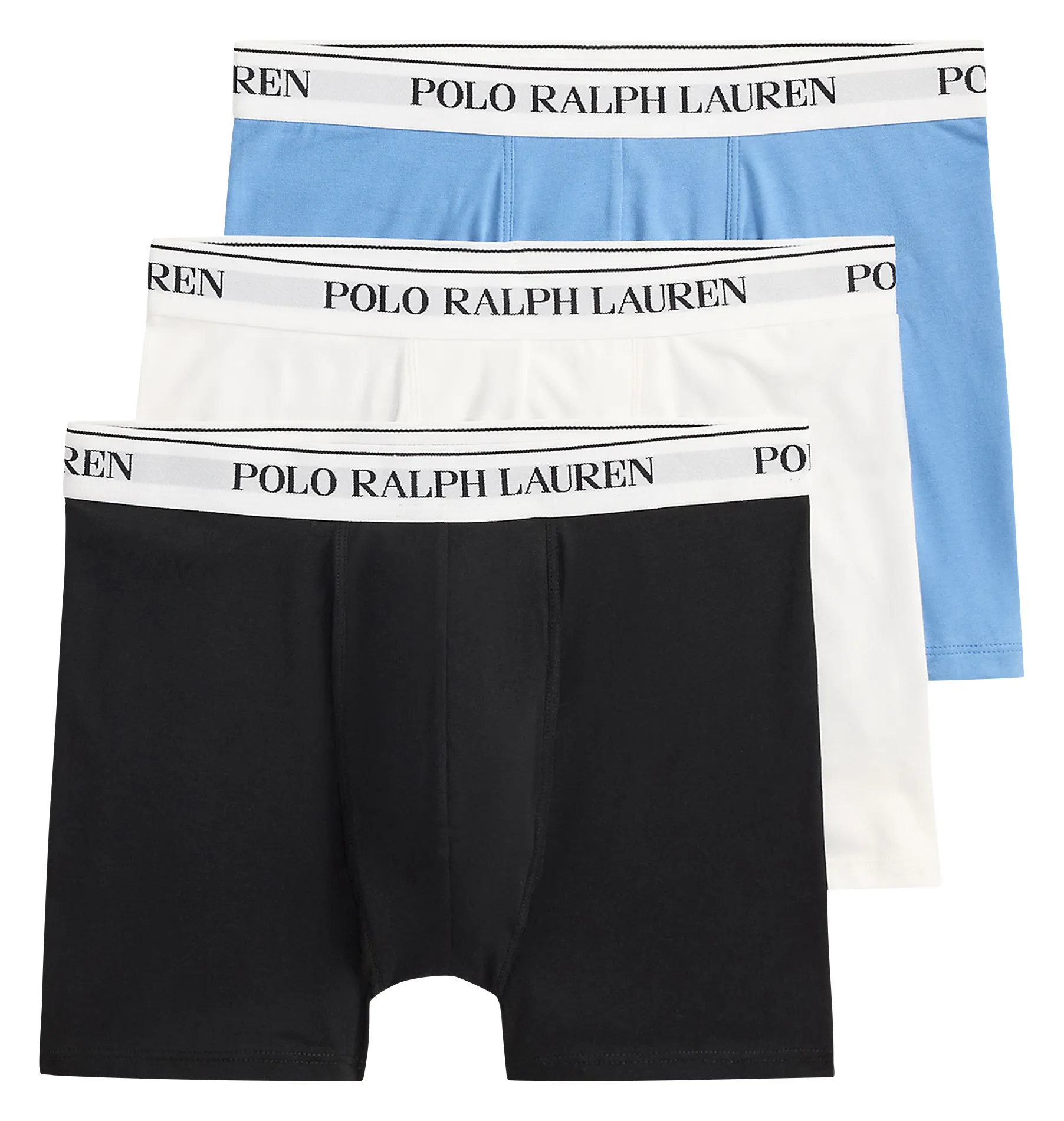 POLO RALPH LAUREN Pack of three cotton-blend boxers Multicolored 1 POLO RALPH LAUREN Pack of three cotton-blend boxers Multicolored