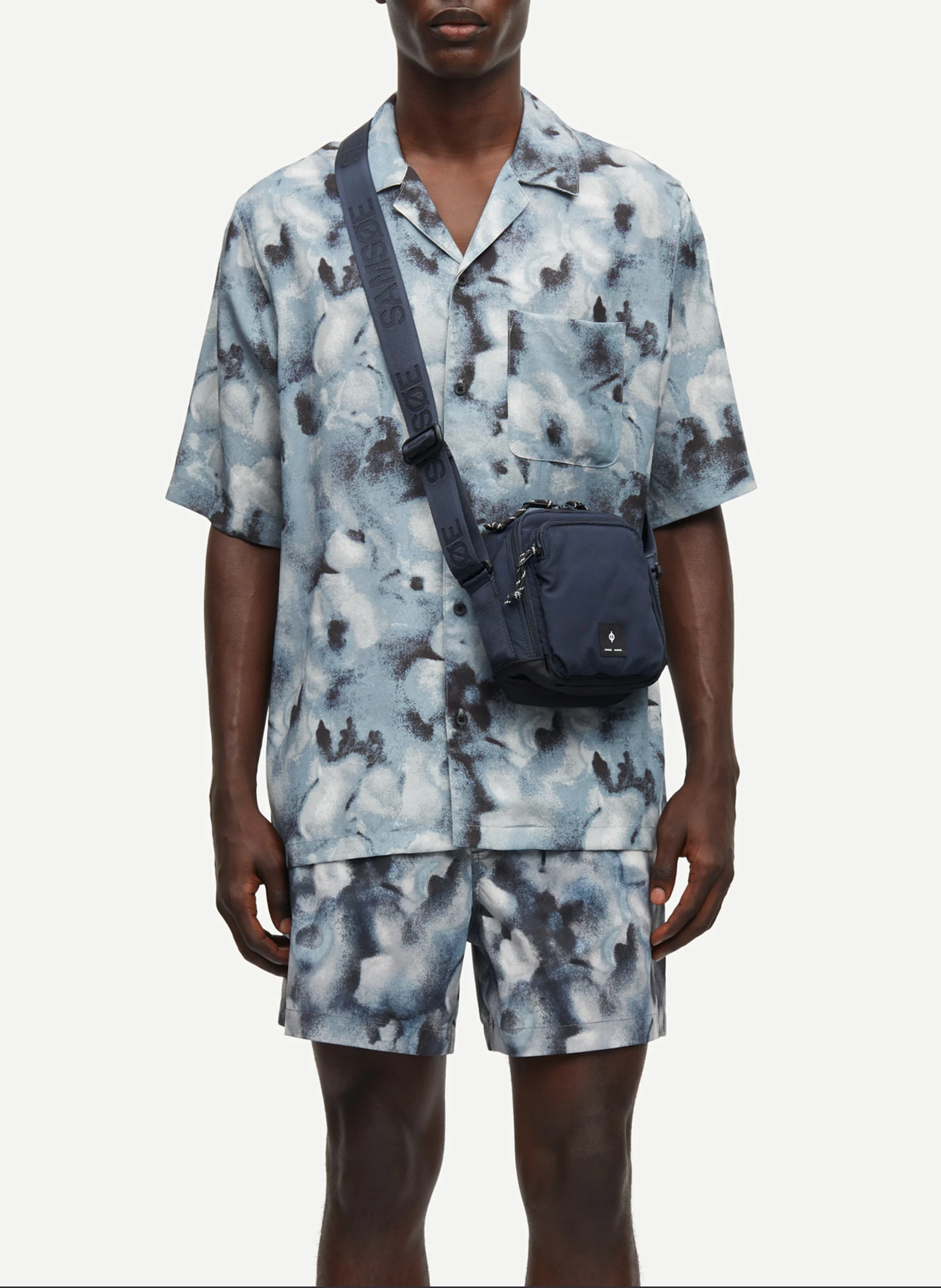 SAMSOE SAMSOE Printed straight shirt SAOSCAR AJ Multicolored