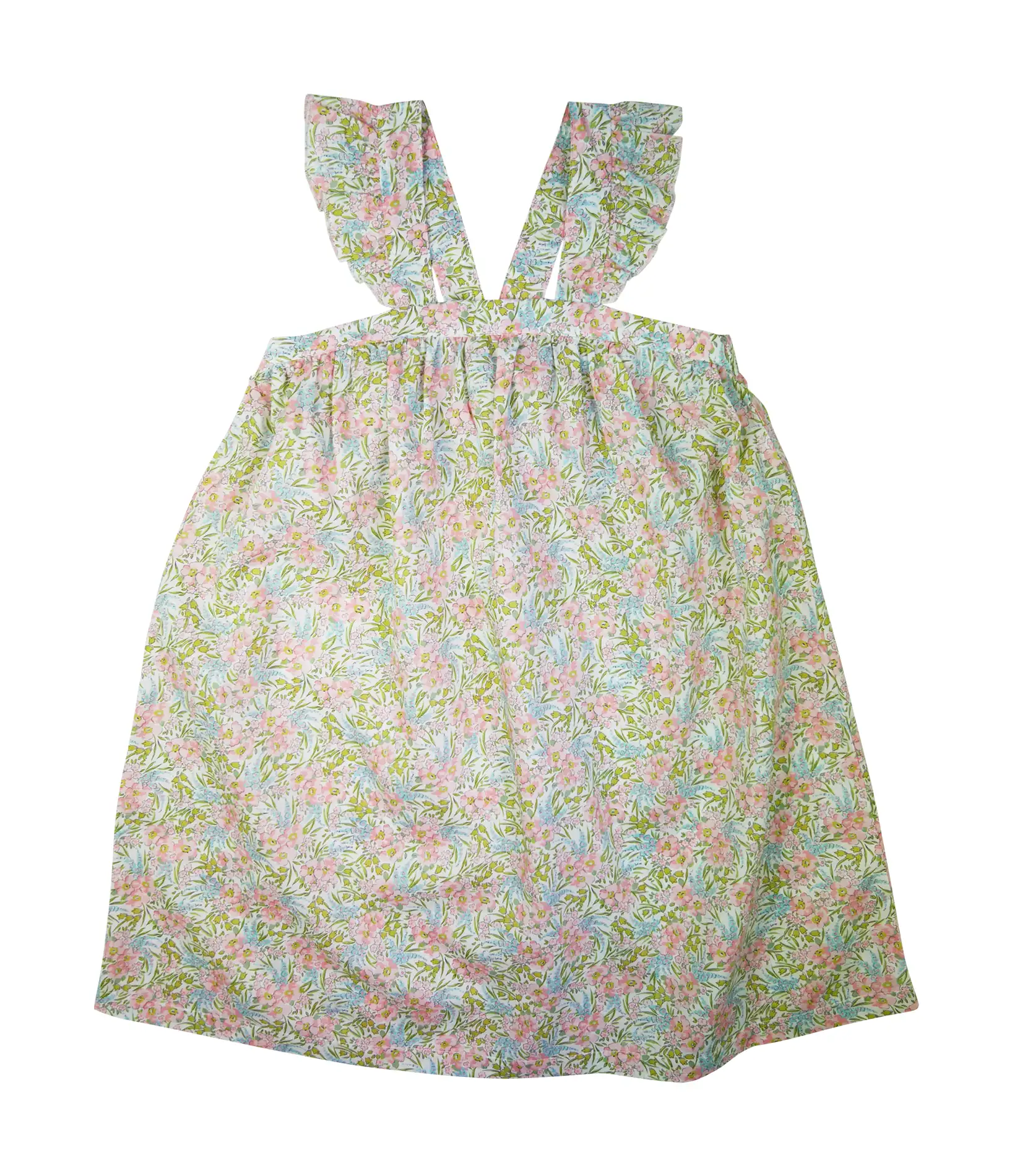 LA PETITE COLLECTION Printed organic cotton dress Pink