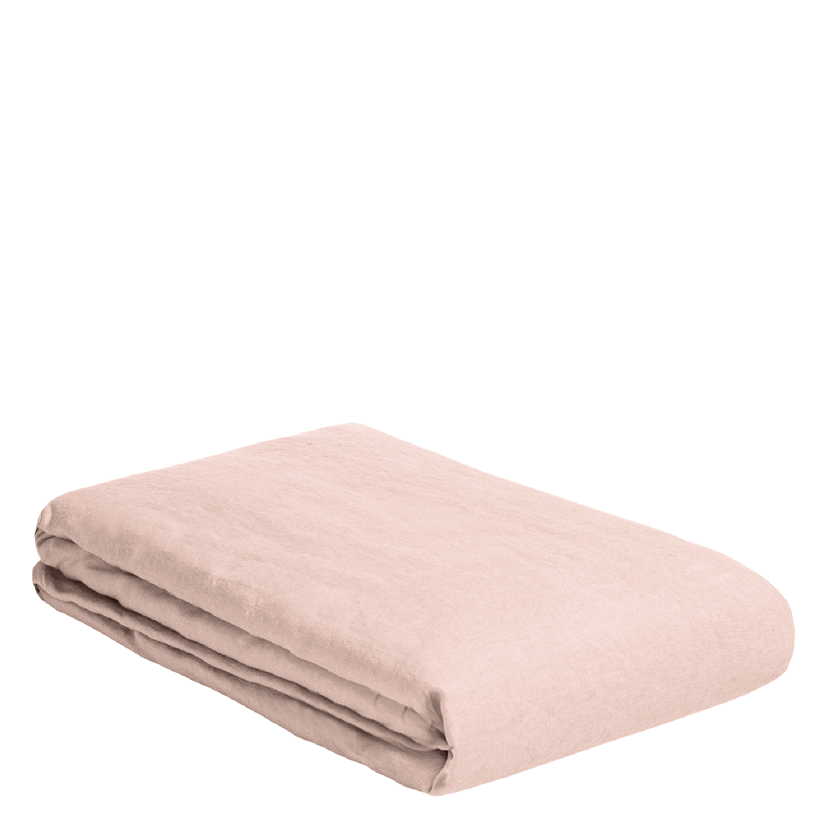AU PRINTEMPS PARIS MAISON Washed linen duvet cover HC LIN Pink