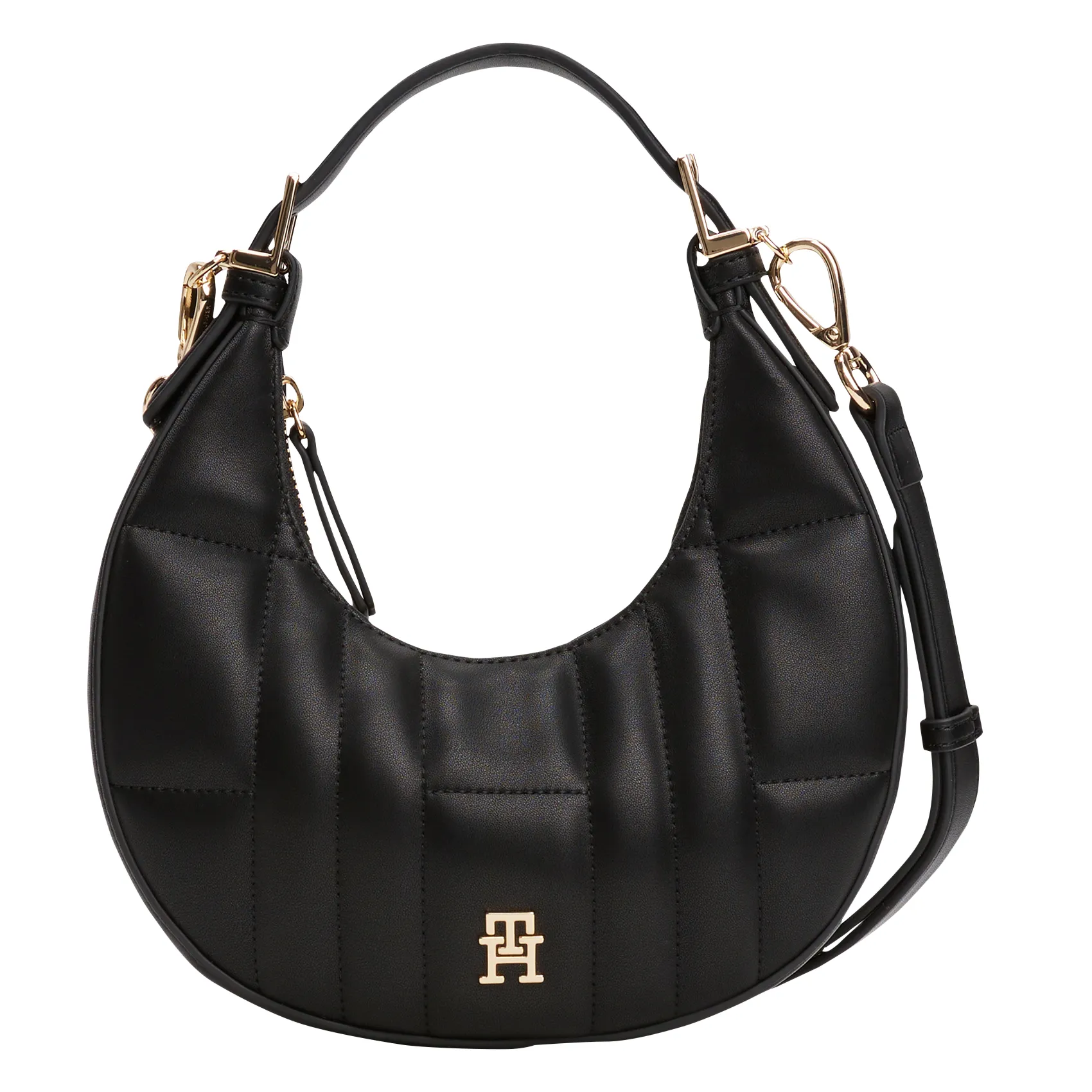 TOMMY HILFIGER Quilted handbag Black