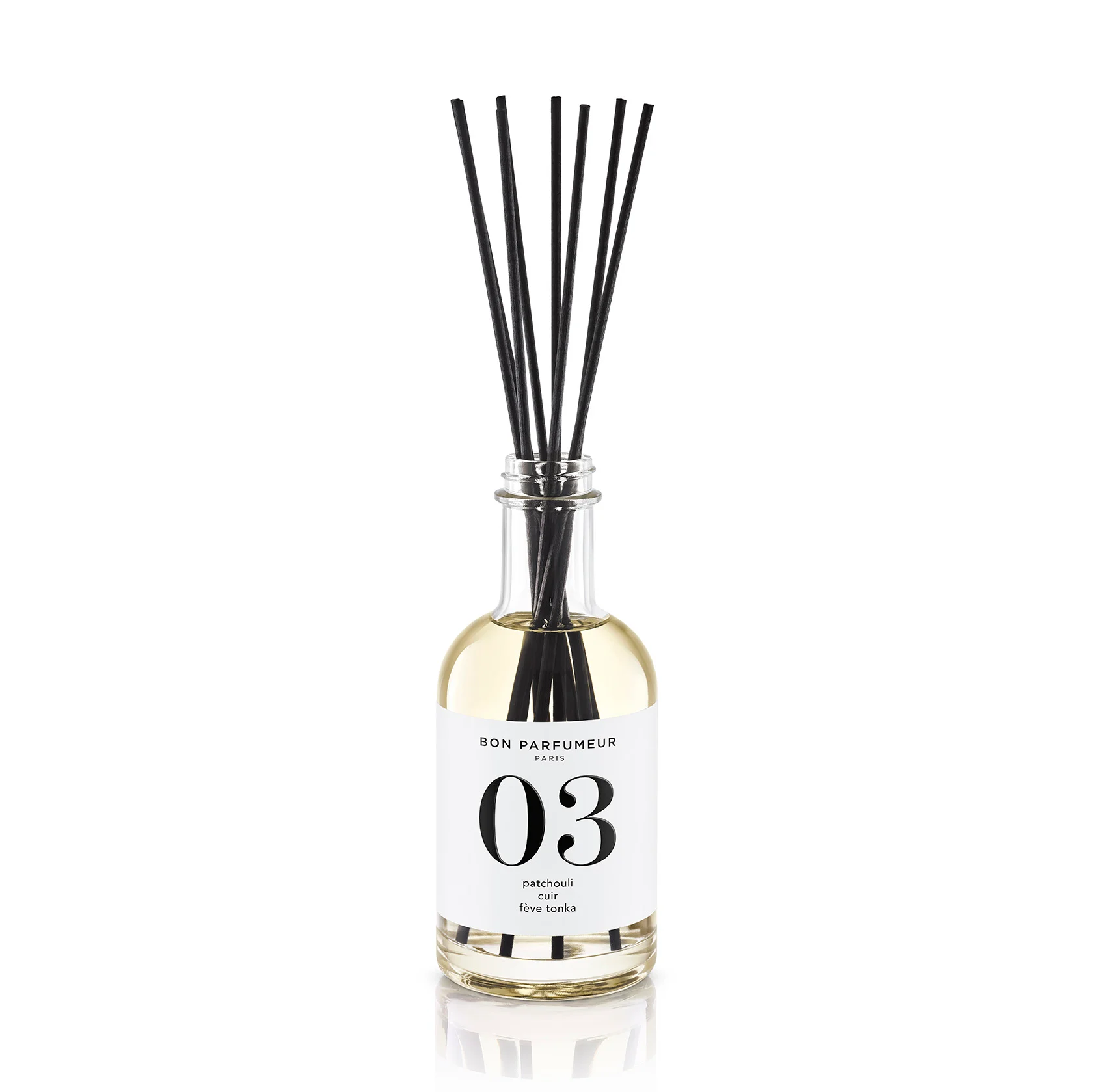 BON PARFUMEUR Diffuser 03 with patchouli, leather and tonka bean No color