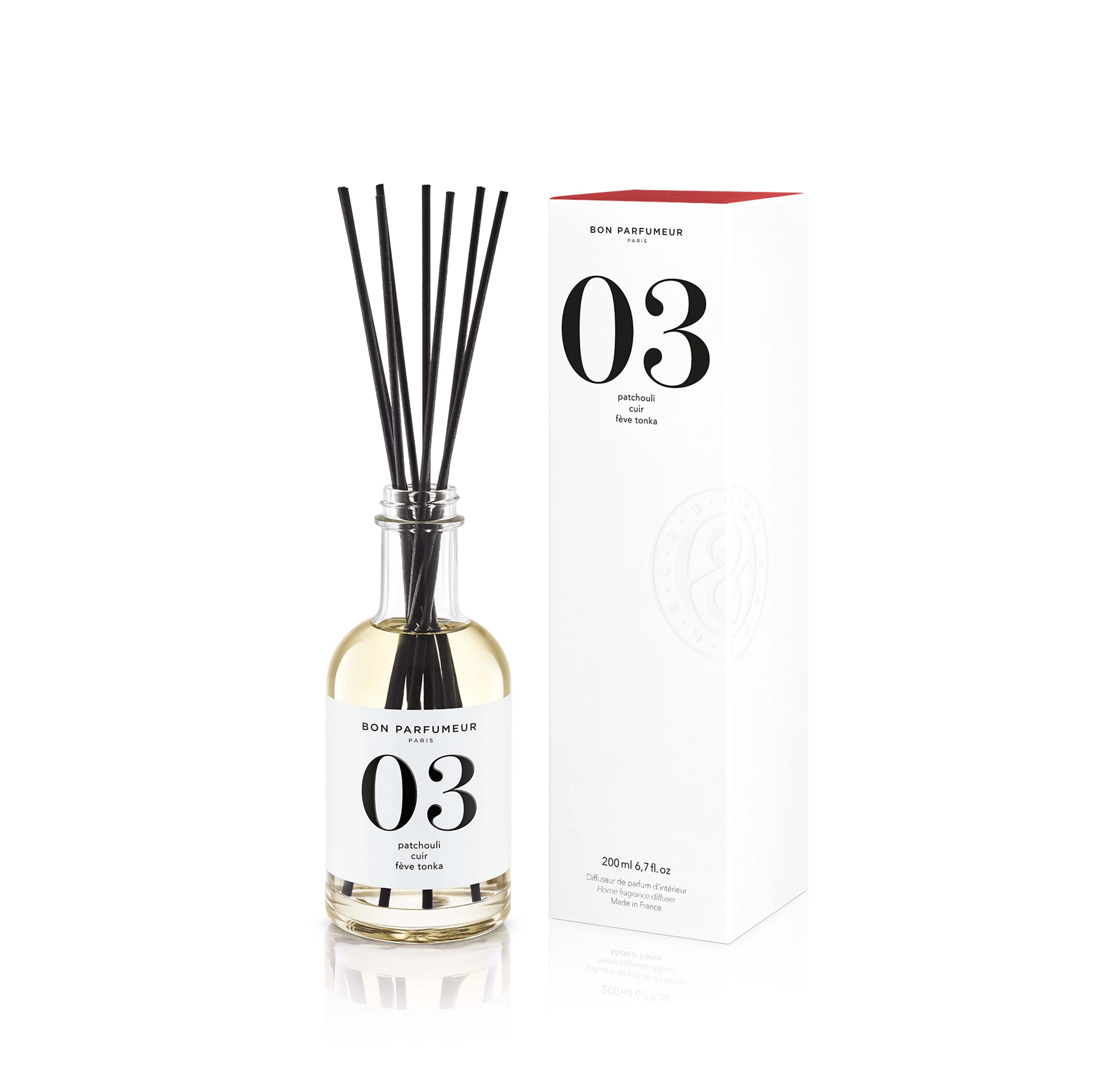 BON PARFUMEUR Diffuser 03 with patchouli, leather and tonka bean No color 2 BON PARFUMEUR Diffuser 03 with patchouli, leather and tonka bean No color