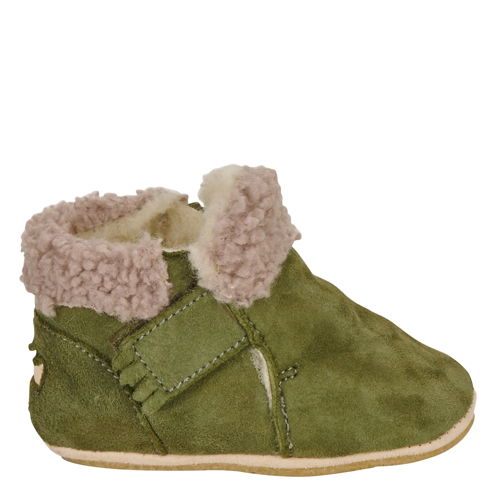 EASY PEASY Suede slippers MY FOUBLU Khaki
