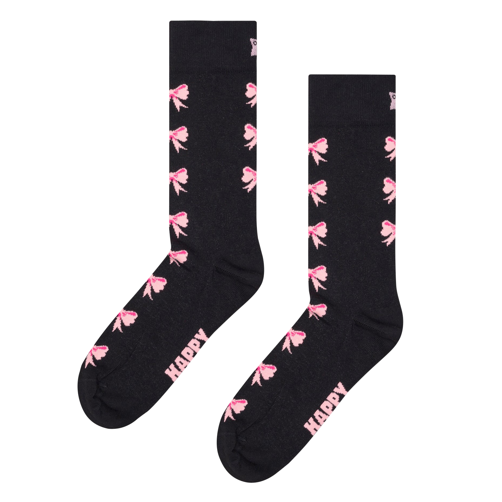 HAPPY SOCKS Patterned pop socks BOW Black